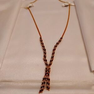 SAPPHIRE AND DIAMOND NECKLACE, EARRINGS AND RING SET